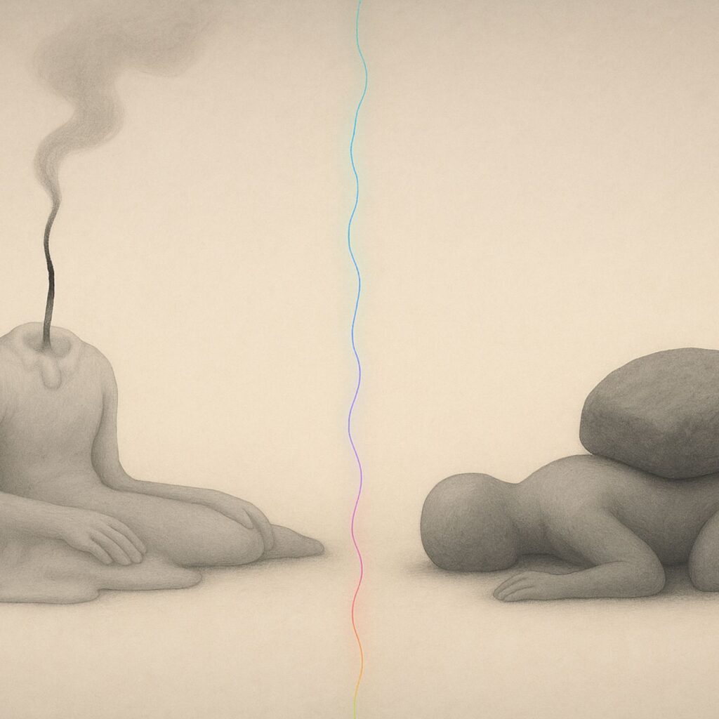 Burnout oder Erschöpfung