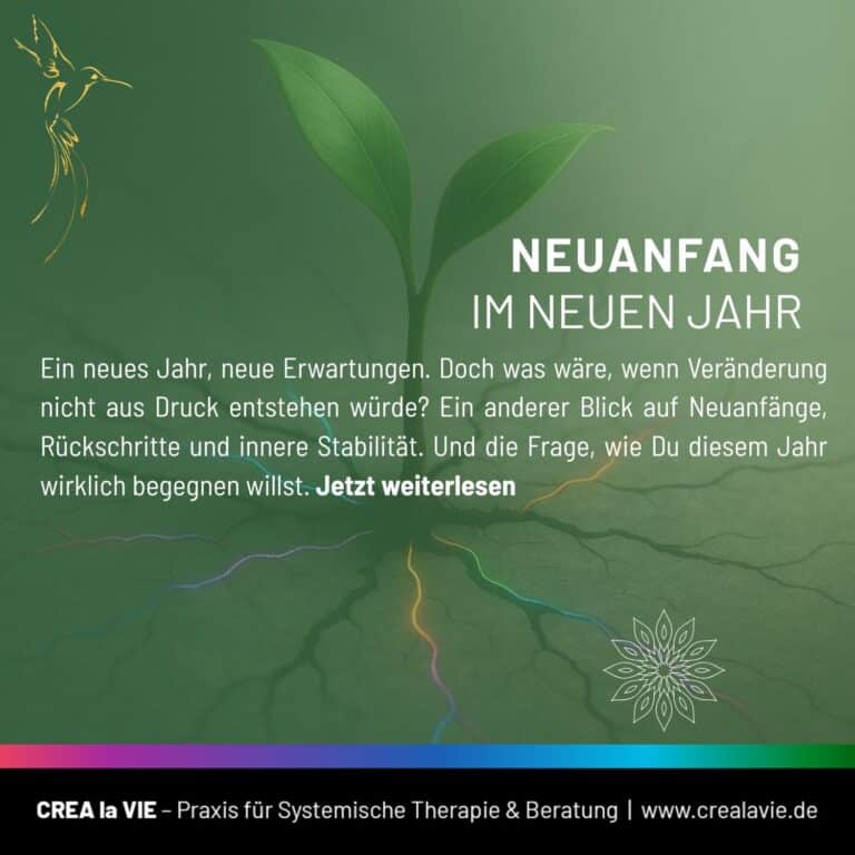 Neuanfang im neuen Jahr