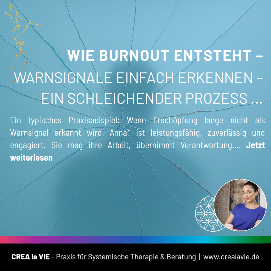 wie burnout entsteht – schleichender Prozess innerer Überforderung